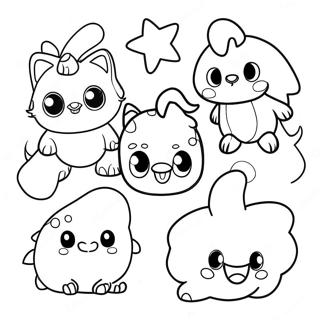 Gacha Club หน้าระบายสี