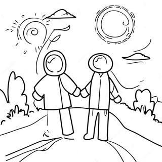 ห้าประสาทสำหรับเด็กก่อนวัยเรียน หน้าระบายสี