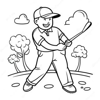 Hnaarabaaysii Golfer Thiimiikhwaamsukhkamlangswingaimklf 73163-16754