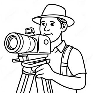 แคเมราแมน ระบายสี รูปภาพ