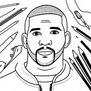 Drake ระบายสี รูปภาพ