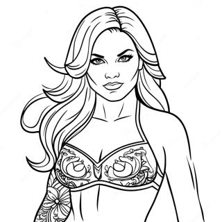 Hnaarabaaysii Wwe Diva Ainchudthiihruuhraa 82987-24394