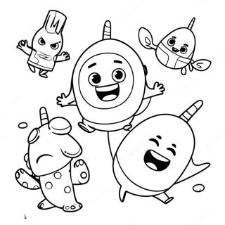 Rabaaysii Oddbods Tlk 95794-34920